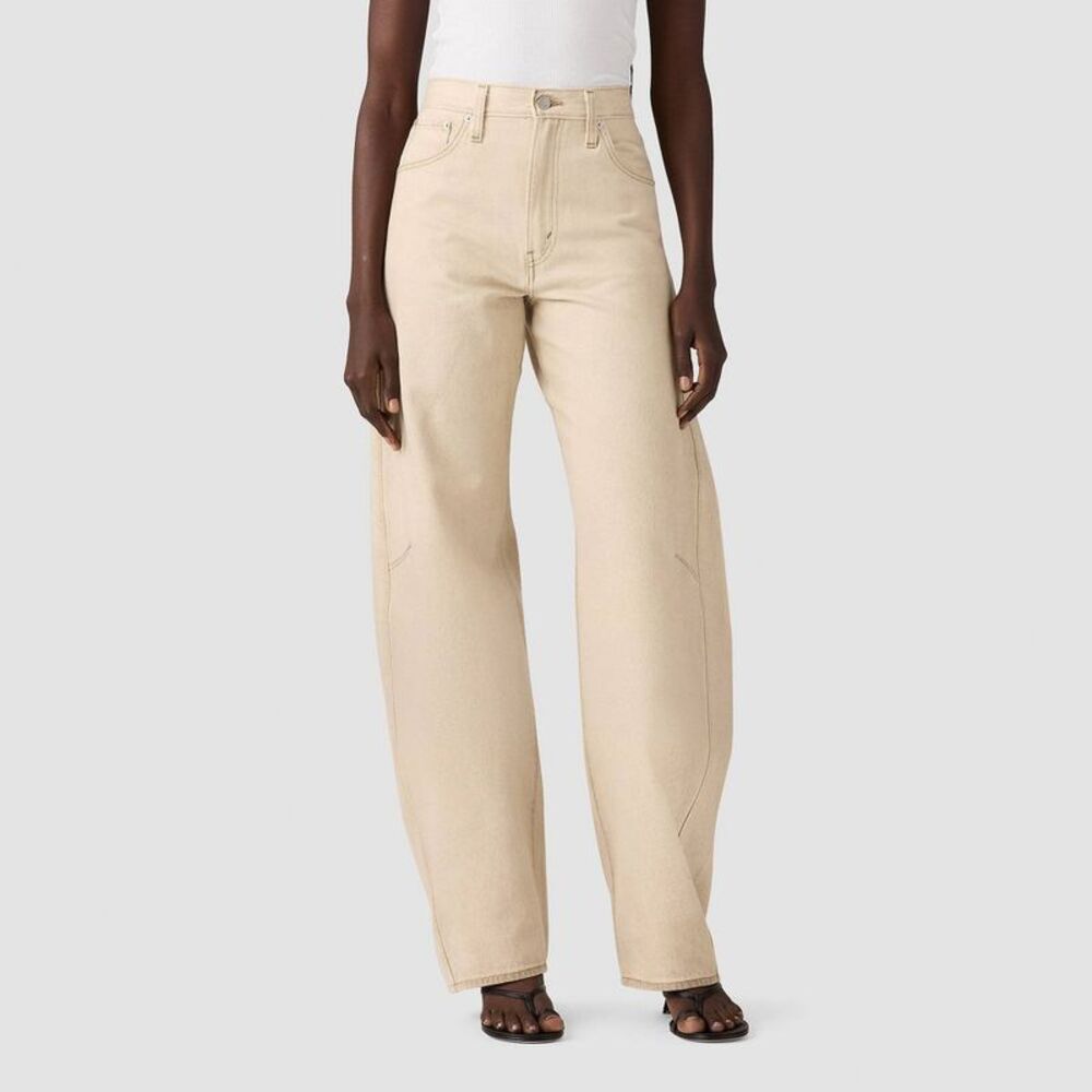 Levi's Wide Leg Jeans in Light Beige